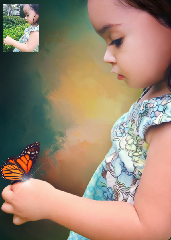 Lizeth butterfly-5x7 BA